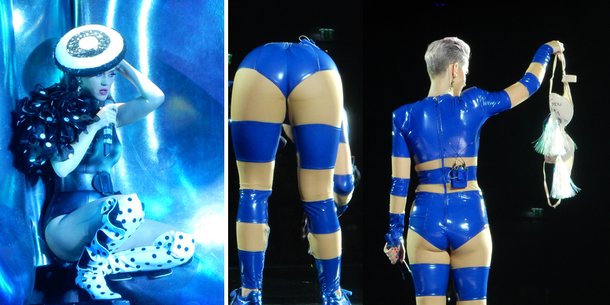 Katy Perry: Hot butt show in Vienna