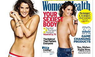 Cobie Smulders reveals why posing topless helped her accept ...