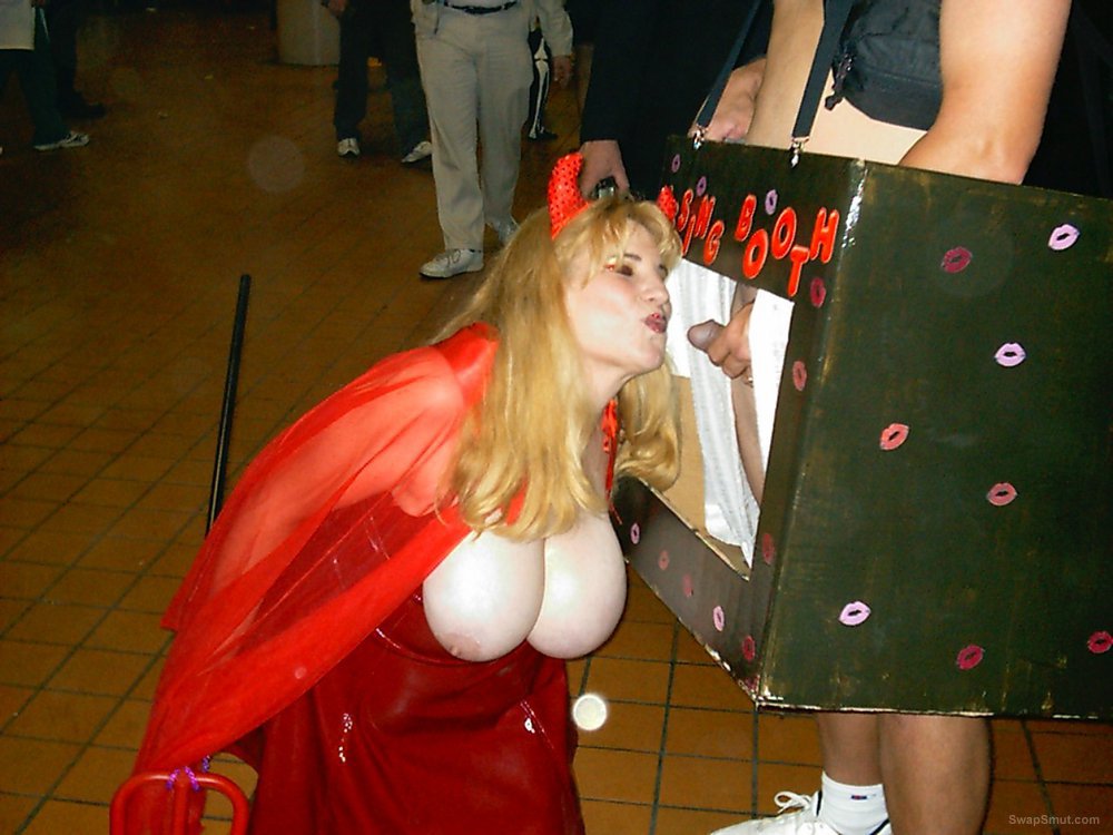Wild halloween pics from erotic ball, nude in public