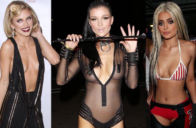 Bare Boobs & Butts: Raunchiest Celebrity Halloween Costumes ...