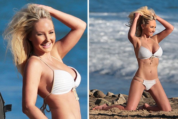 Nikki Lund : Nikki Lund plenty cleavage tiny bikini | Daily ...