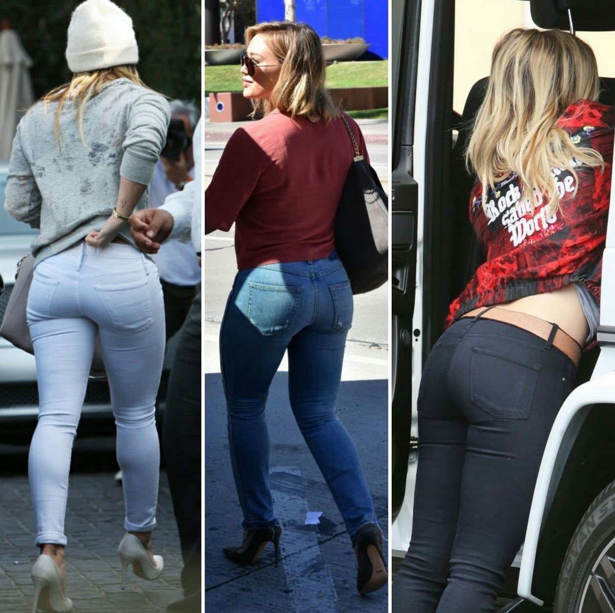 Cheers - hilary duff ass in jeans
