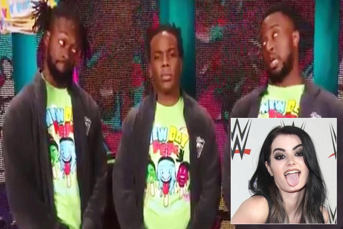 Paige sex tape: Xavier Woods looks sheepish on Raw as New.
