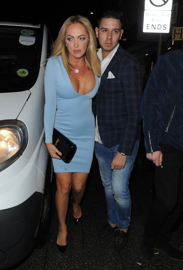 Aisleyne Horgan-Wallace gets close to club promoter as she ...