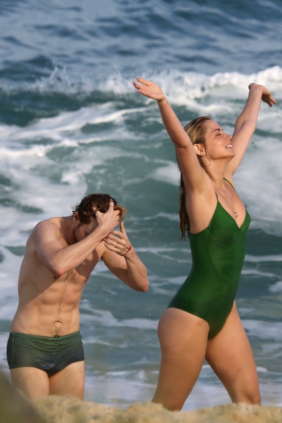 ANA DE ARMAS in Swimsuit and Bikini at a Beach in Rio De ...