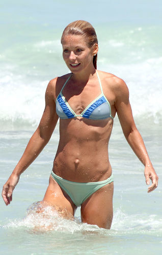 celebrity beach bodies sexy bikini kelly ripa | MIAMI BEACH ...