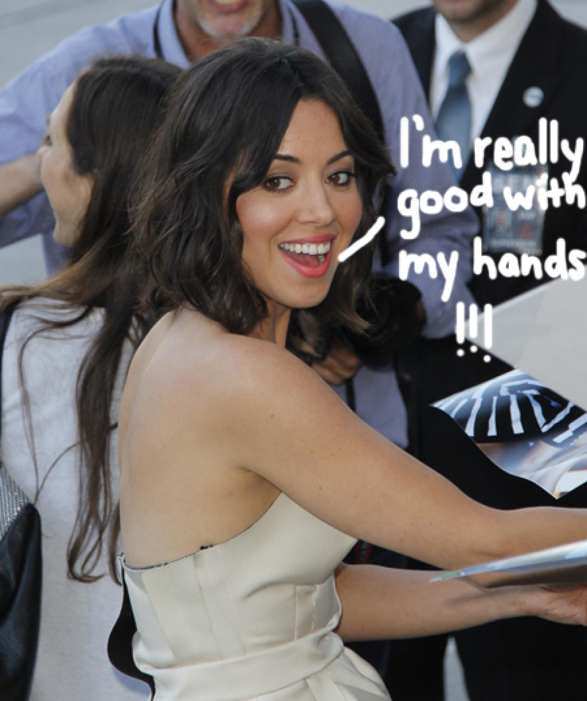 Aubrey Plaza Goes All In! She Gives Conan O'Brien The Deets ...