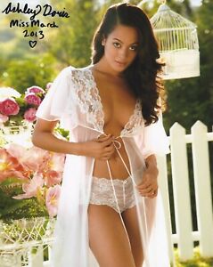 Details about ASHLEY DORIS 03/2013 PLAYBOY PLAYMATE SEXY SIGNED PHOTO (IN1)