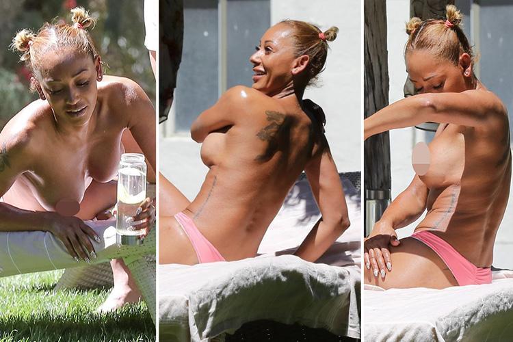 Naked pictures of mel b