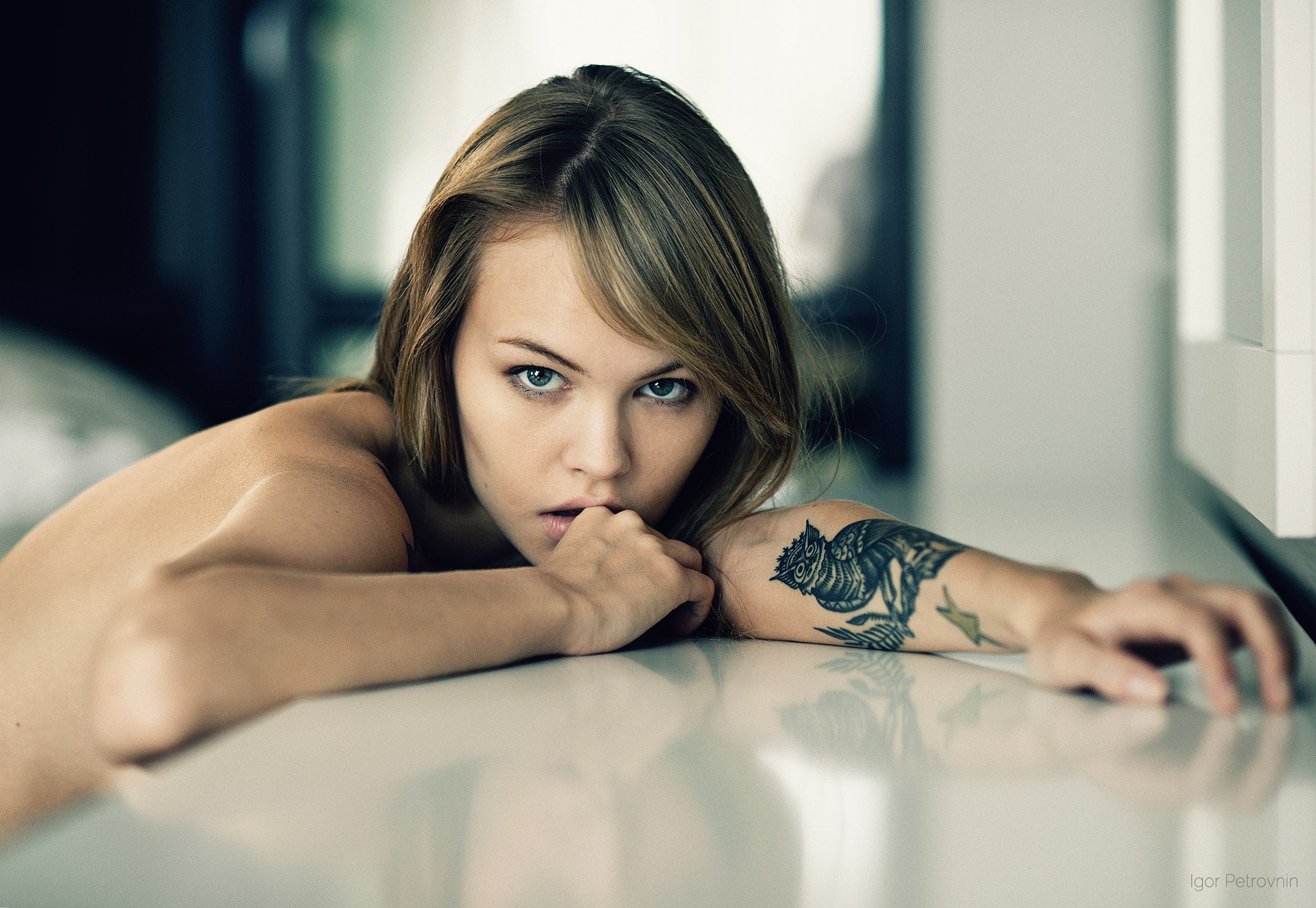 Download 2048x1412 Anastasia Scheglova, Woman, Naked, Tattoo ...