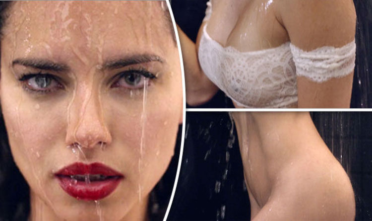 WATCH: Adriana Lima strips off for NAKED shower in very ...