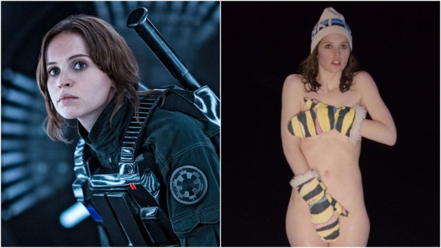 Rogue One's Felicity Jones naked scenes being shared on porn ...