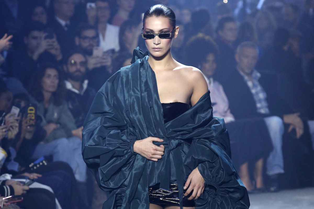 Bella Hadid Suffered Another Nip Slip, This Time at Paris ...