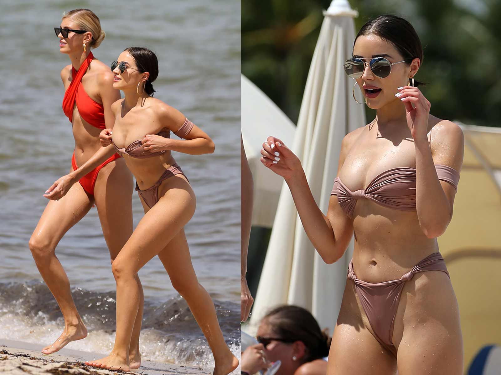 Olivia Culpo's Bikini Can Barely Contain Her Hotness