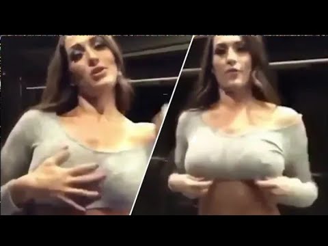 Omg!! Hot sex WWE Divas Nikki Bella porn Latest Hott!!