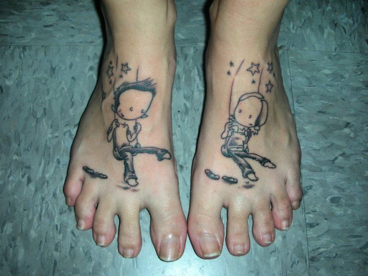 Kurt Halsey tats on my feet! | Print tattoos, Tattoos, Kurt ...