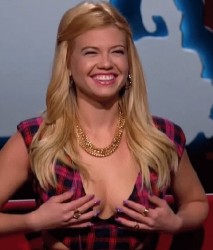 Chanel West Coast fondling her breasts on ridiculousness ...