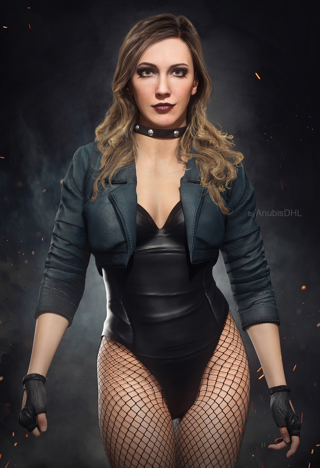Black Canary (Katie Cassidy) by AnubisDHL on DeviantArt