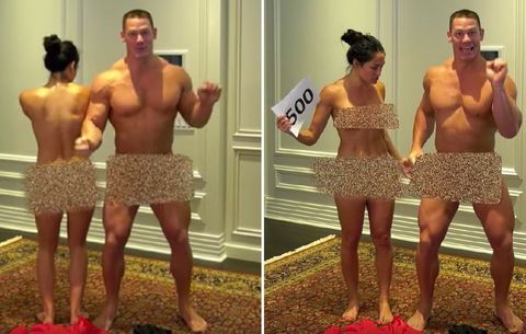 Nikki Bella and John Cena Got Naked to Celebrate This ...