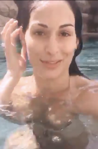 Nikki Bella naked in the water : WrestleWithThePlot