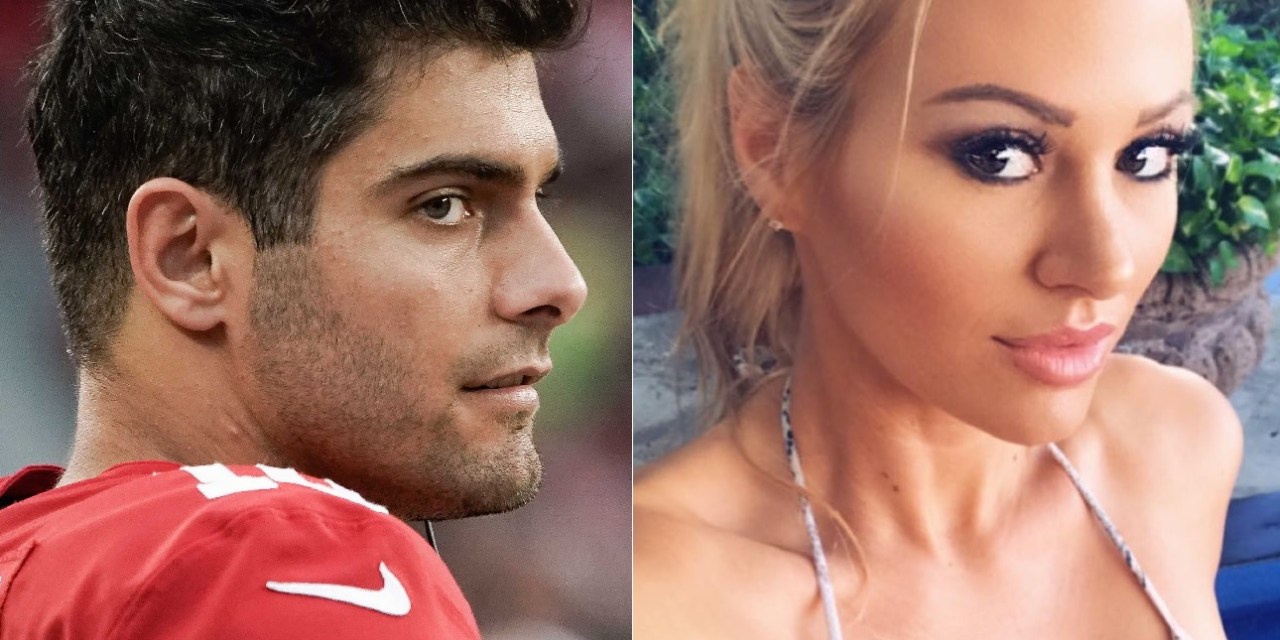 Hot Playboy Model Kindly Myers Calls out Jimmy Garoppolo For ...