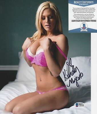 KINDLY MYERS MODEL Sexy Authentic Signed 8x10 Photo ...