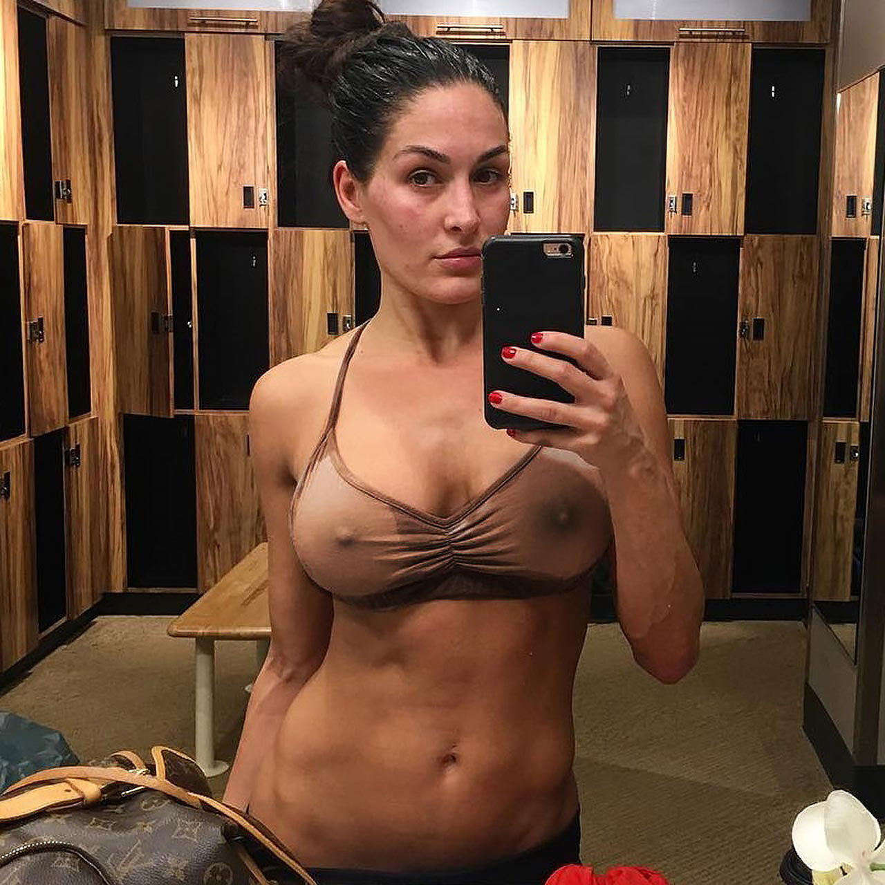 Nikki Bella Naked Photos With Hard Nipples - ScandalPost