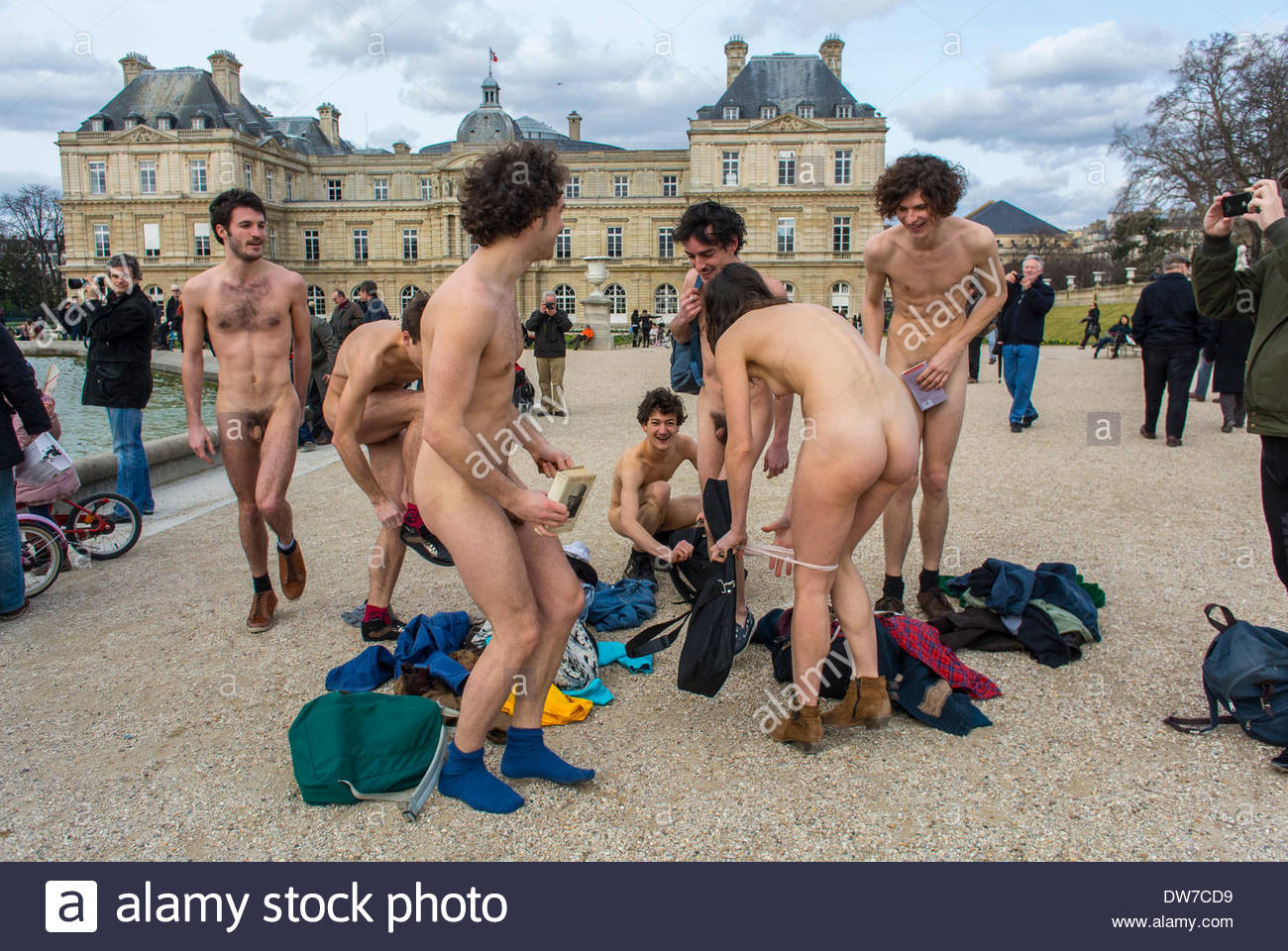 Paris, France. French LGBT Activism Group Demonstration in ...