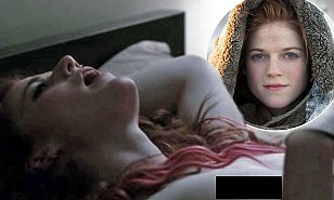 Rose Leslie goes TOPLESS in steamy film scenes | Daily Mail ...