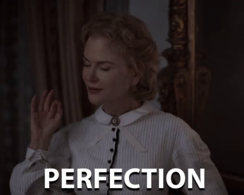 Perfection GIF - TheBeguiledMovie NicoleKidman JustRight - Discover & Share  GIFs