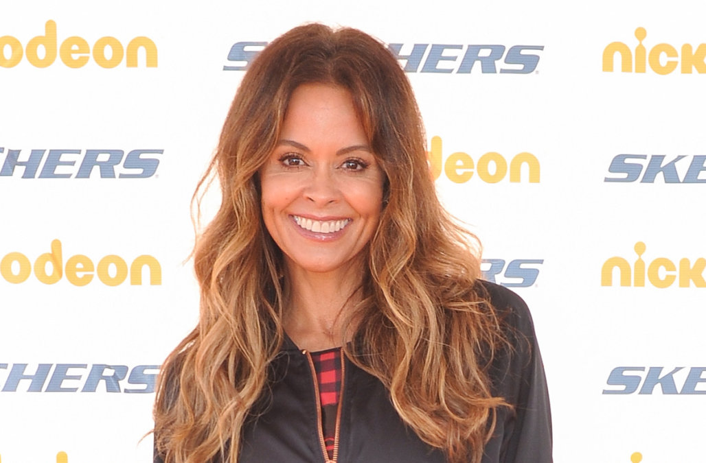 Brooke Burke shows off her physique with nearly-nude ...