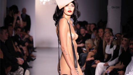 Nude models turn heads at London fashion week | The Week UK