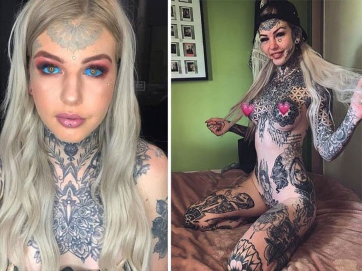 Tattoo addict strips NAKED to flaunt inkings: 'I like to ...