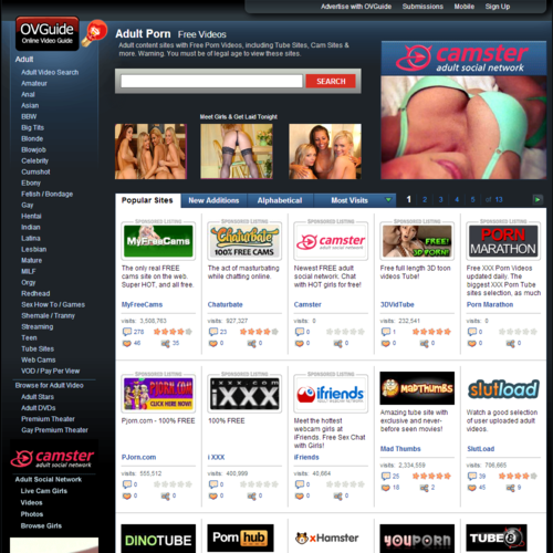 OvGuide - Adult Tubes Guide, Free Porn Sites List