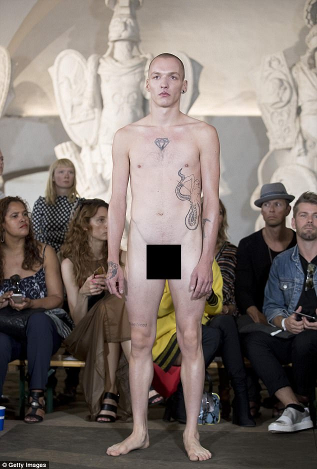 Designer puts nude models on runway at Copenhagen Fashion ...