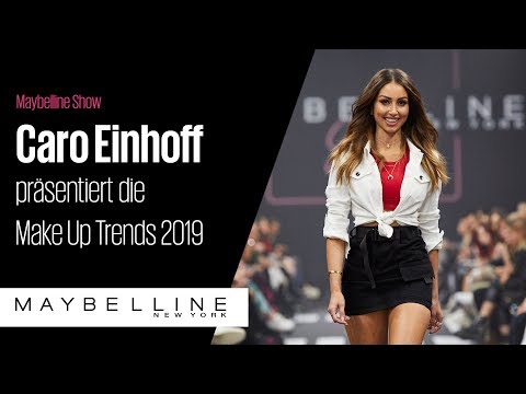 Maybelline Show 2019 – No hassle mit Caroline Einhoff - YouTube