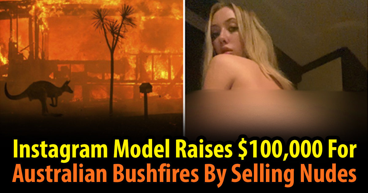 Instagram Model Raises $100,000 For Australian Bushfires By ...