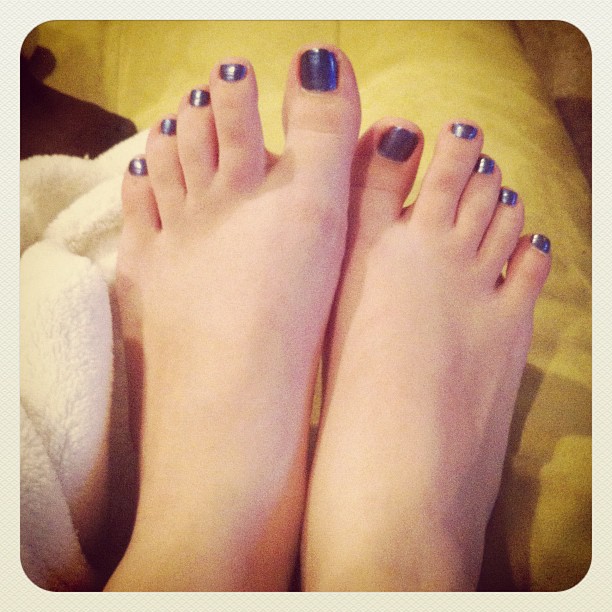 Meg Turney Feet Instagram Selfie