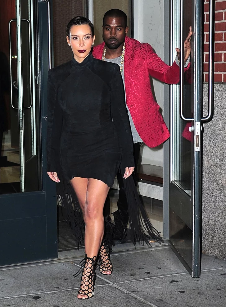 Kim Kardashian Bares Her Legs in NYC | POPSUGAR Celebrity
