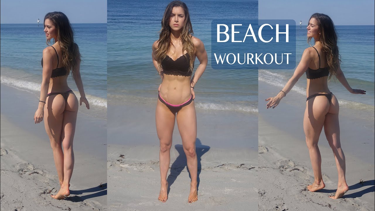 ANLLELA SAGRA | Beach workout - YouTube