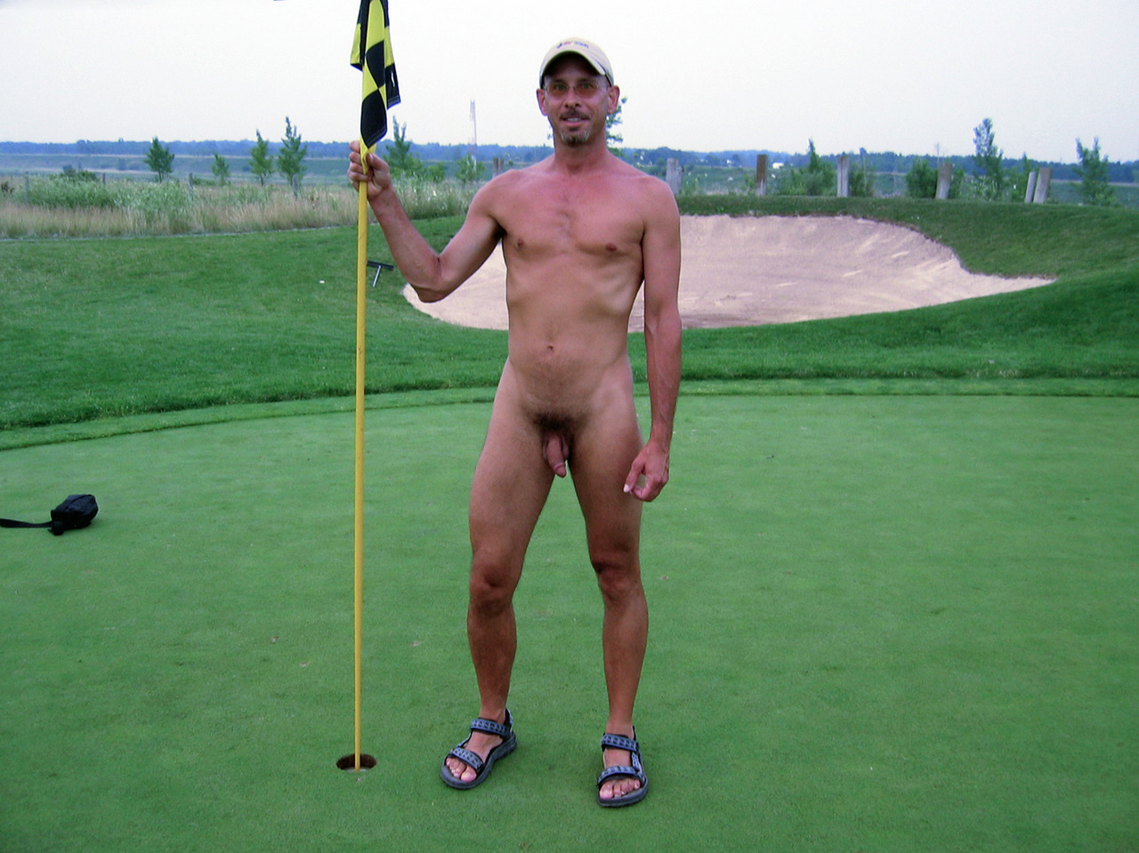 Naked Female Golfer - Lesbian Arts