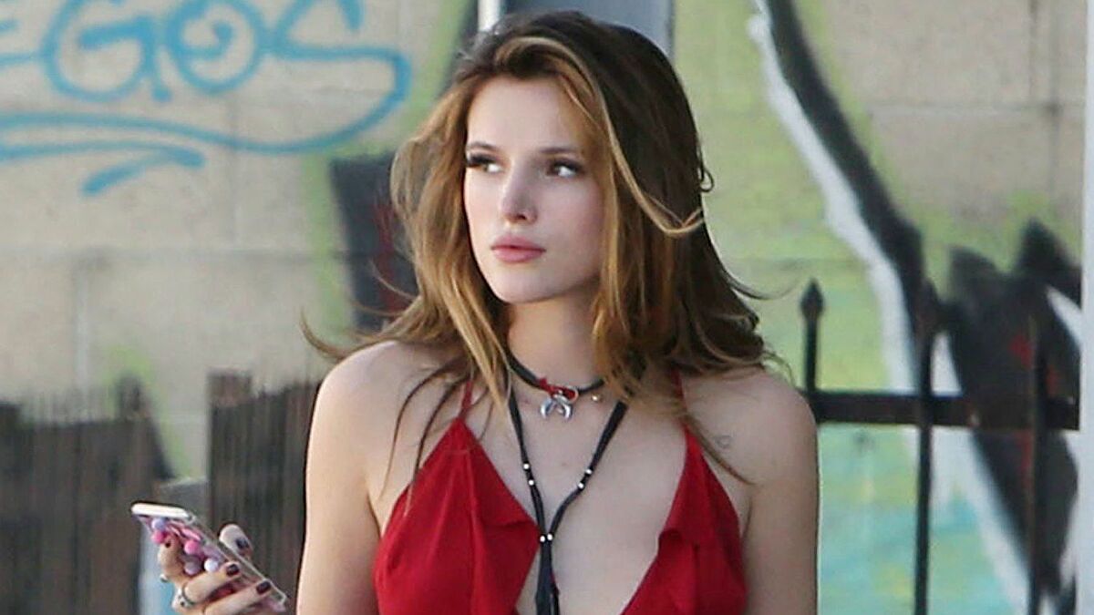 Nothing to Hide! Braless Bella Thorne Appeals to Fans For Help ...