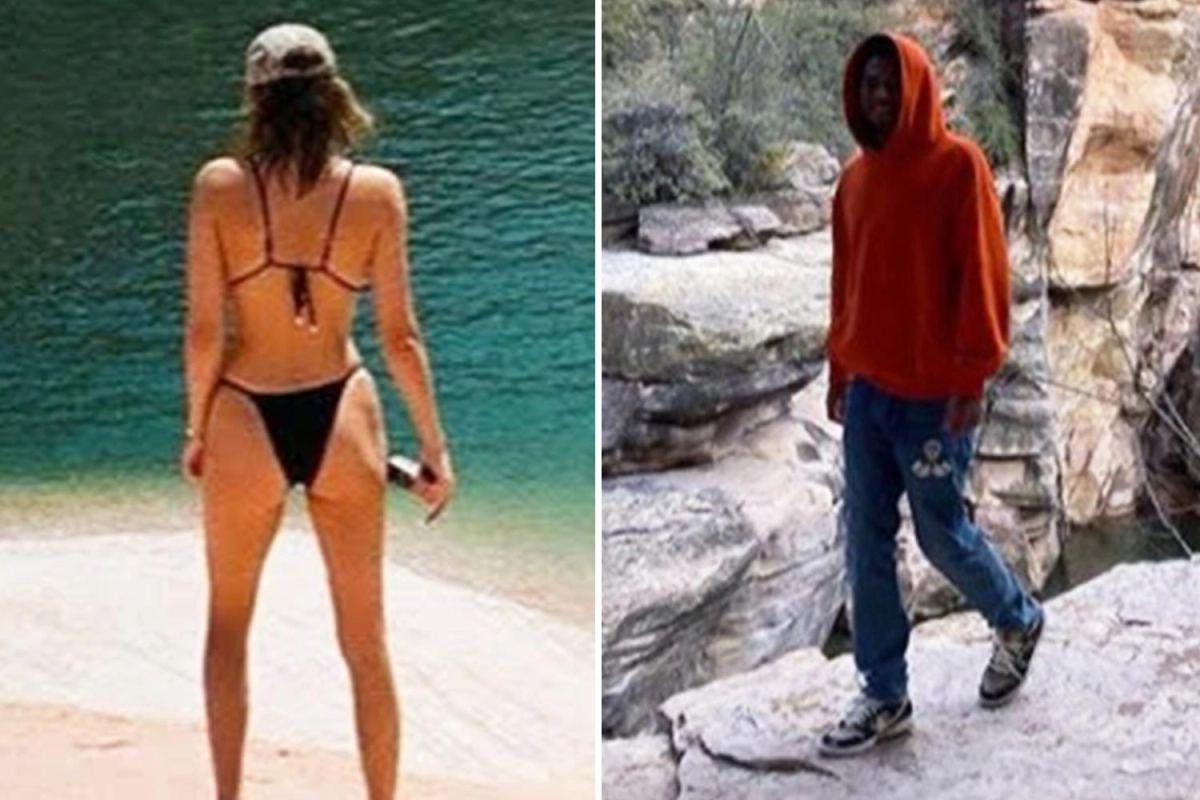 Kendall Jenner shows off booty in thong bikini during hike as ...