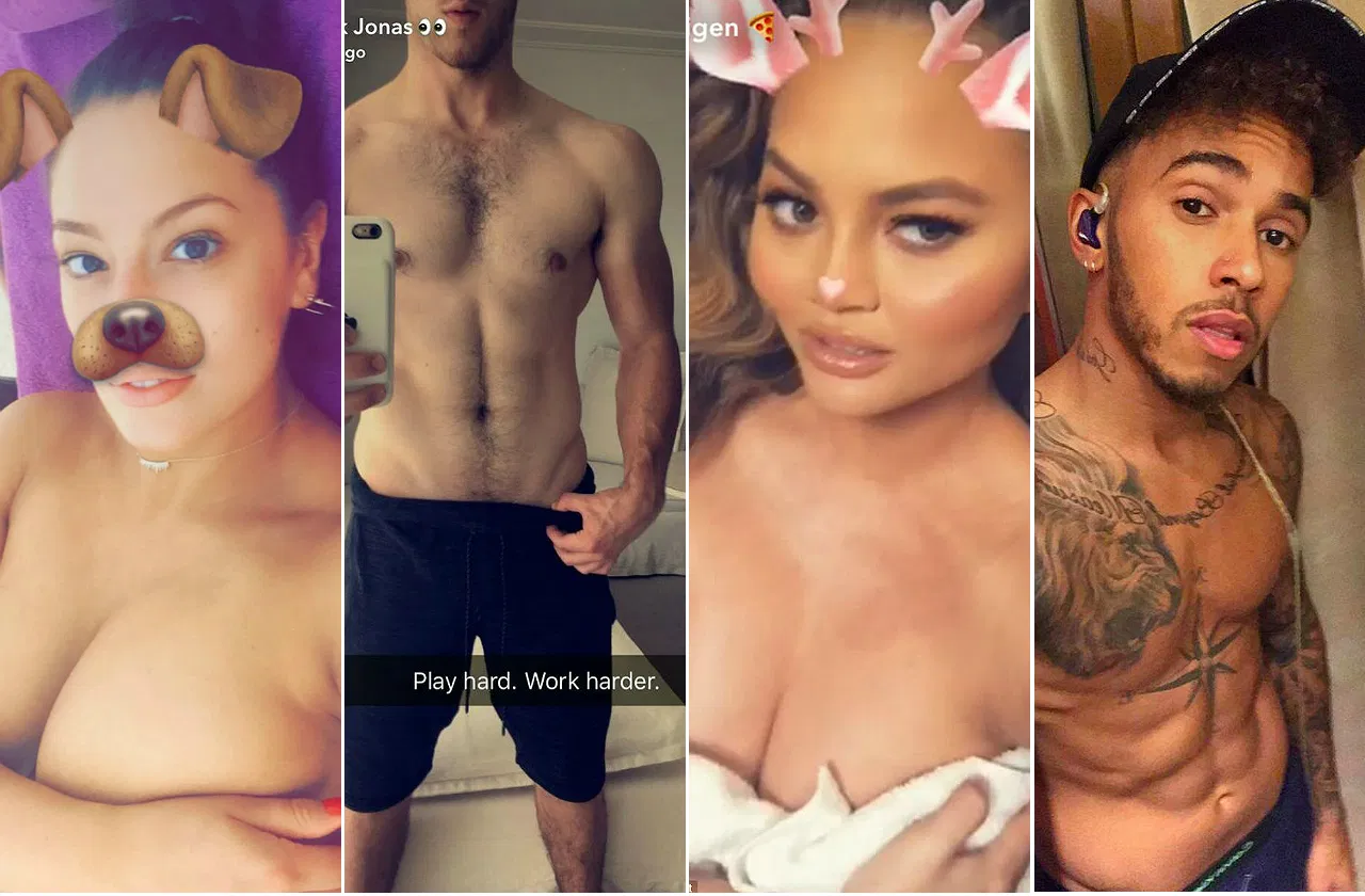 The Most Naked Celebrity Snapchat Pics of All Time