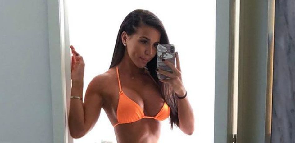 Ainsley Rodriguez Nearly Bursts Out Of Her Bikini In A Triple Post.
