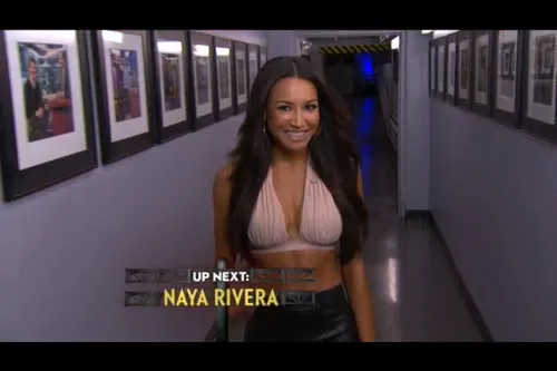 Hot Hot Hot: Naya Rivera Smolders On Kimmel - PopWrapped