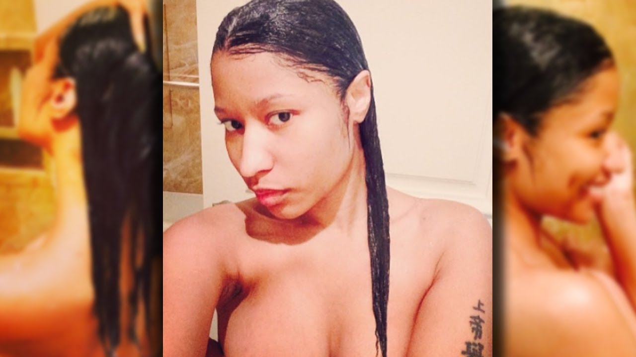 Nicki Minaj Nude Shower Selfies Explained! - YouTube