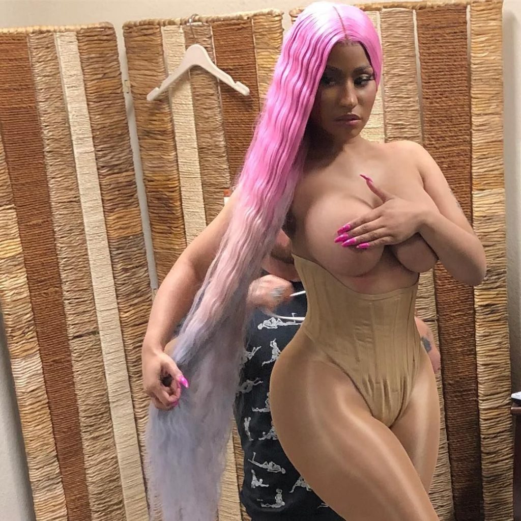 Nicki Minaj topless – The Fappening Leaked Photos 2015-2020