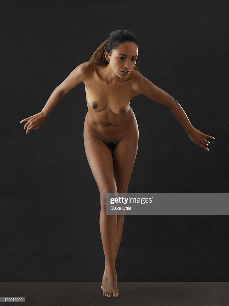 Nude Portrait Of An African American Woman High-Res Stock ...