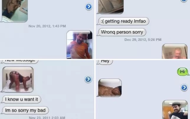 13 Naked Text Message Fails: OOPS! Wrong Number! - The Hollywood Gossip